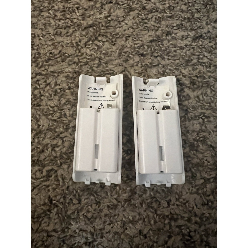 2-Pack Rechargeable Battery Packs for Wii and Wii U Remote Controller 2800mAh - Picture 2 of 2